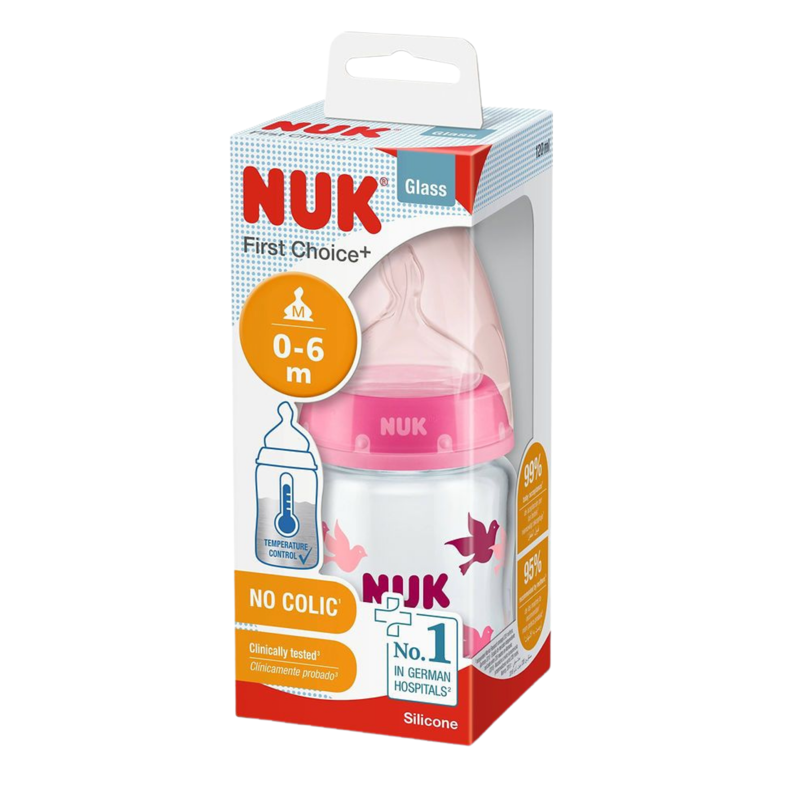 NUK First Choice+ Bottle 0-6m 150ml