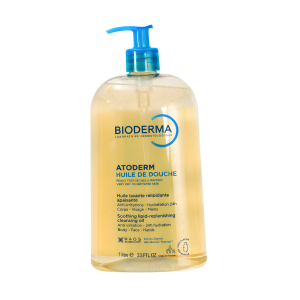Bioderma Atoderm Nourishing Anti irritation Shower Oil For Irritated And Dry Sensitive Skin 1L