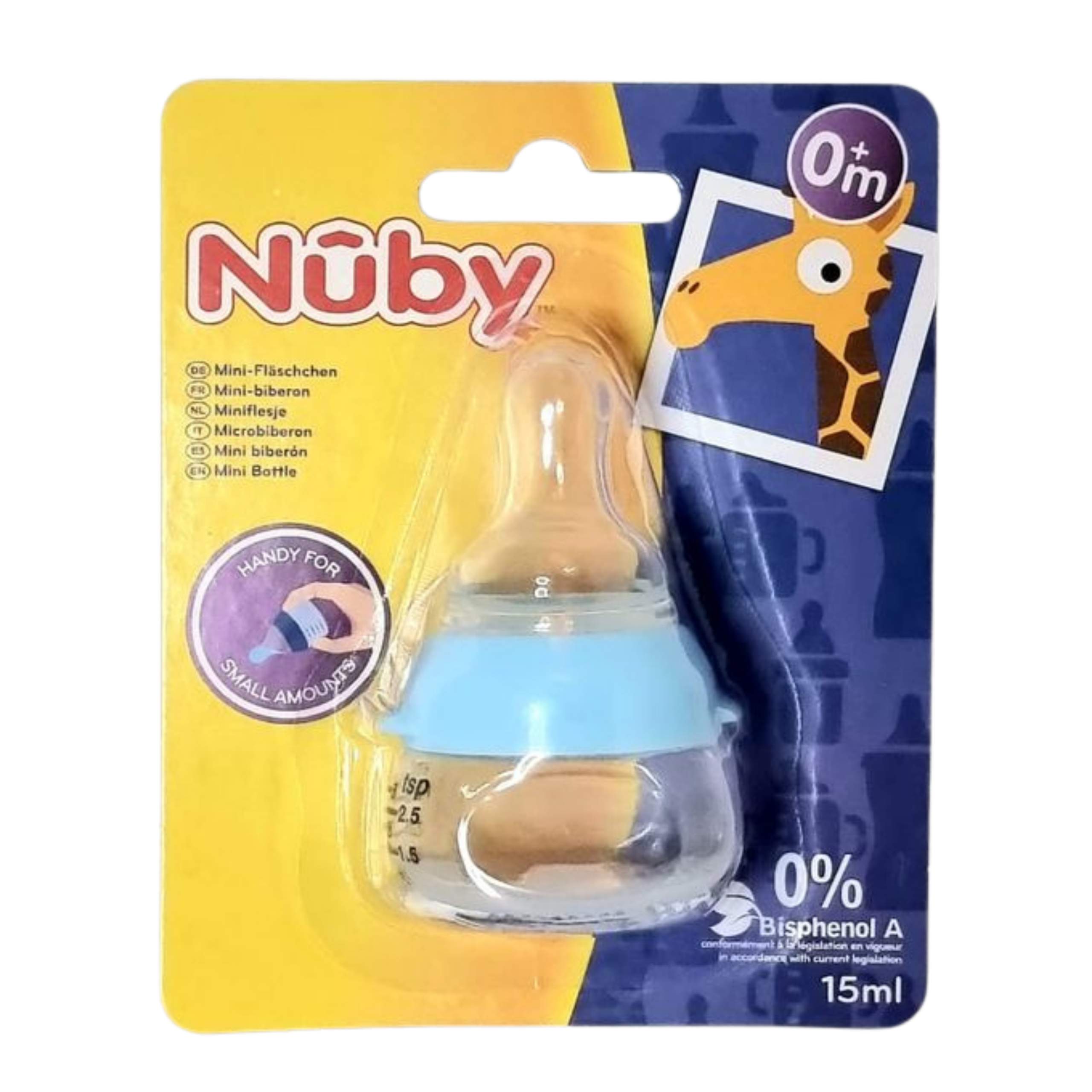 Nûby Mini Biberon 0+ Mois 15ml