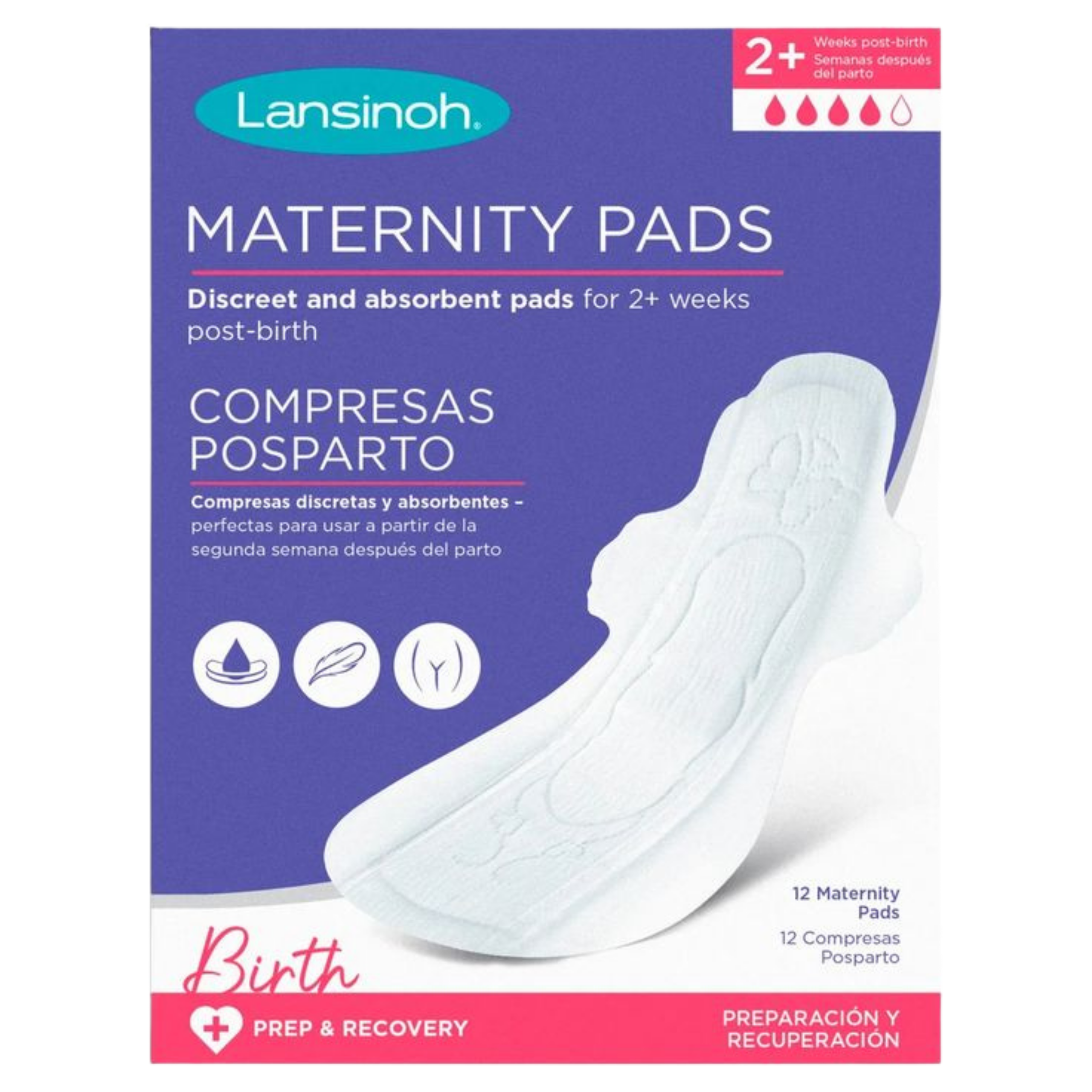 MATERNITY PADS 2+