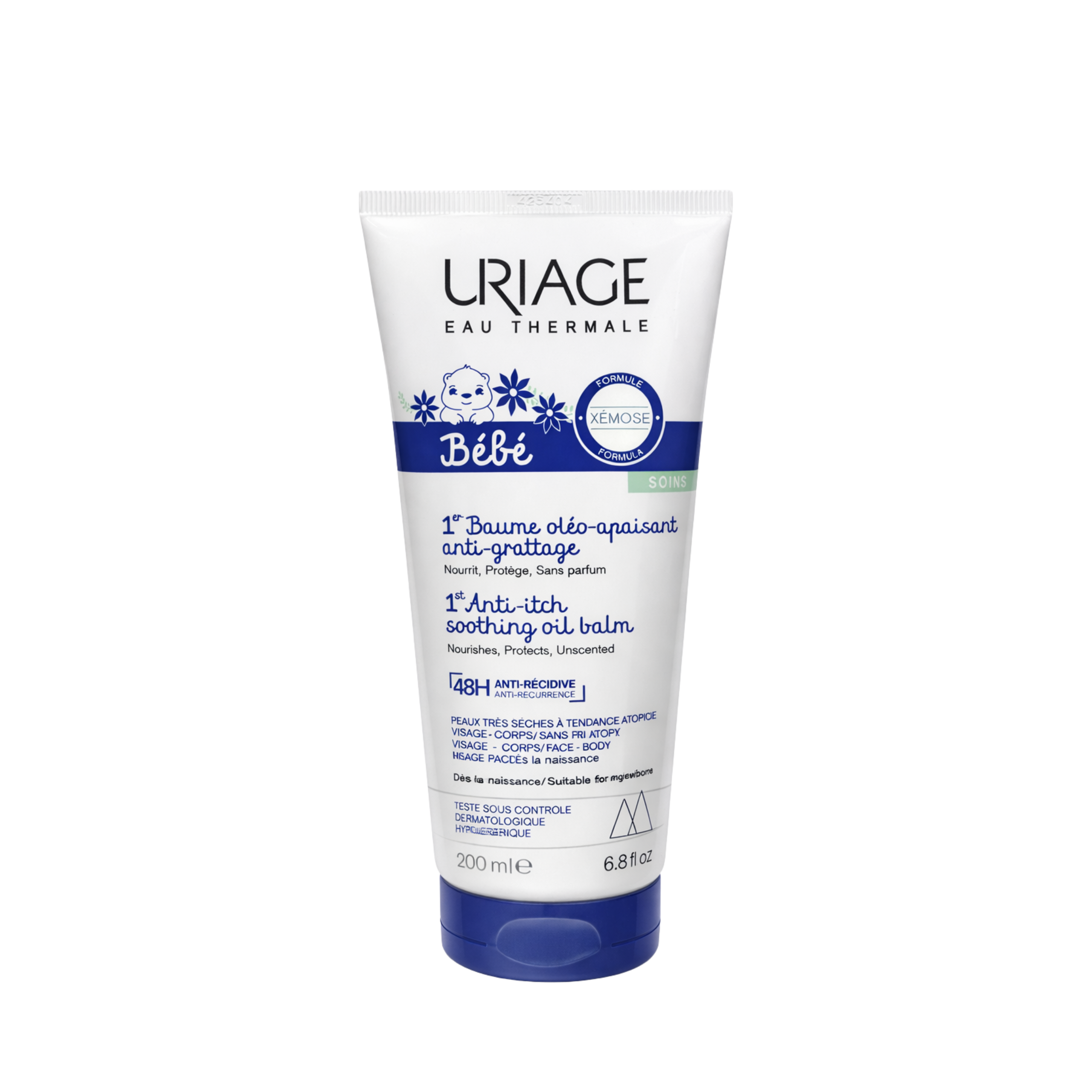 URIAGE BEBE XEMOSE 1ER BAUME OLEO-APAISANT ANTI GRATTAGE 200ML