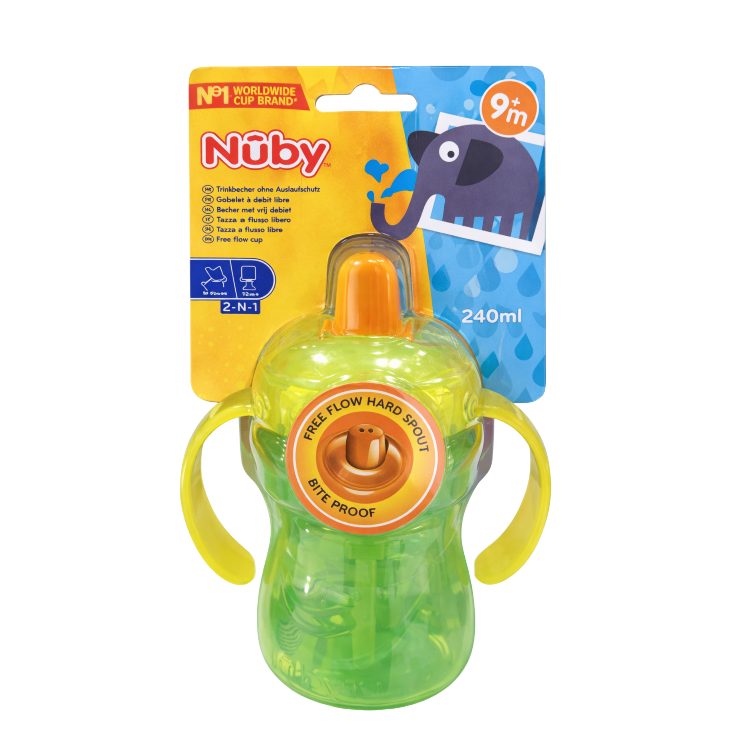 Nuby Gobelet de 240 ml Bec Rigide