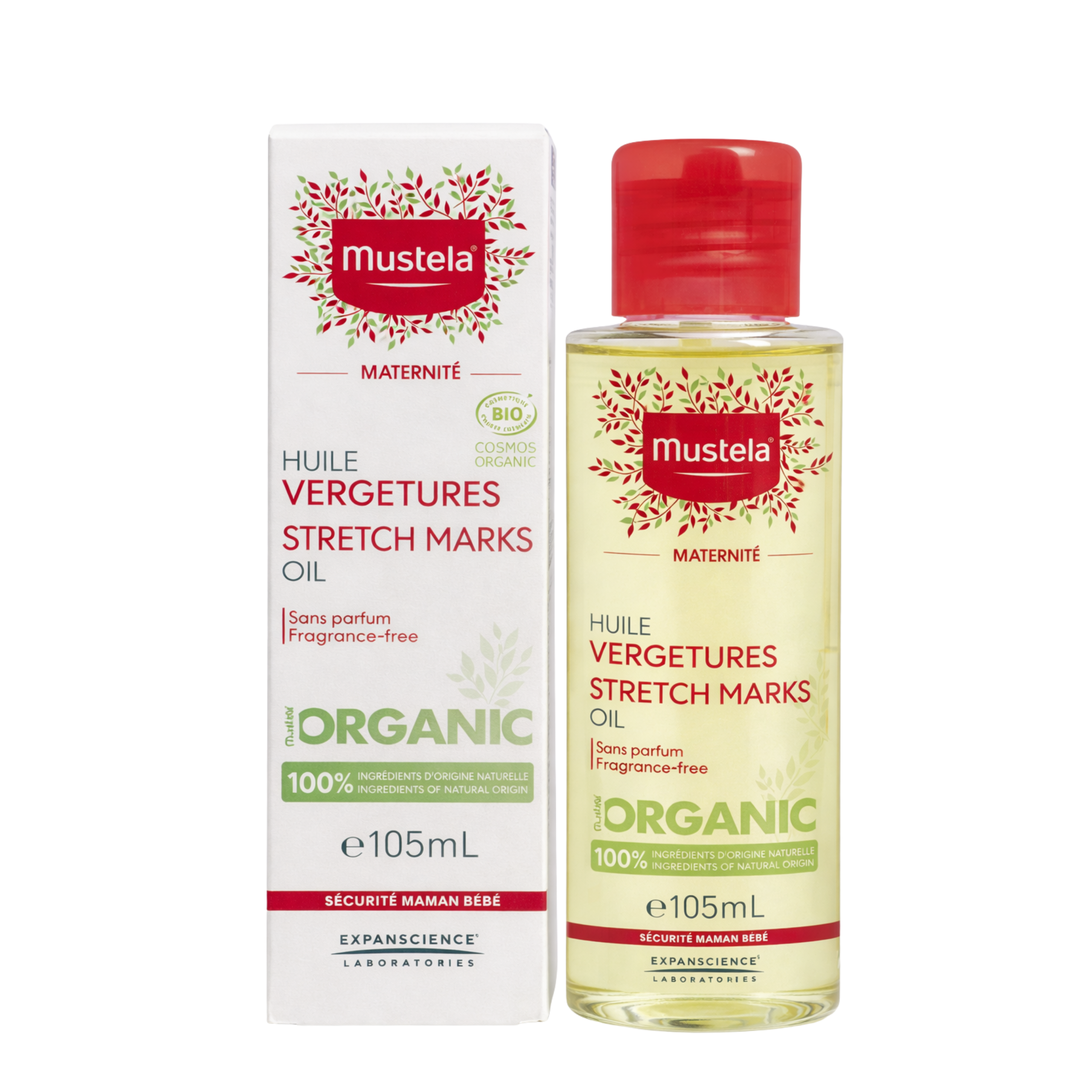 Mustela Maternité Huile Vergetures – 105ml