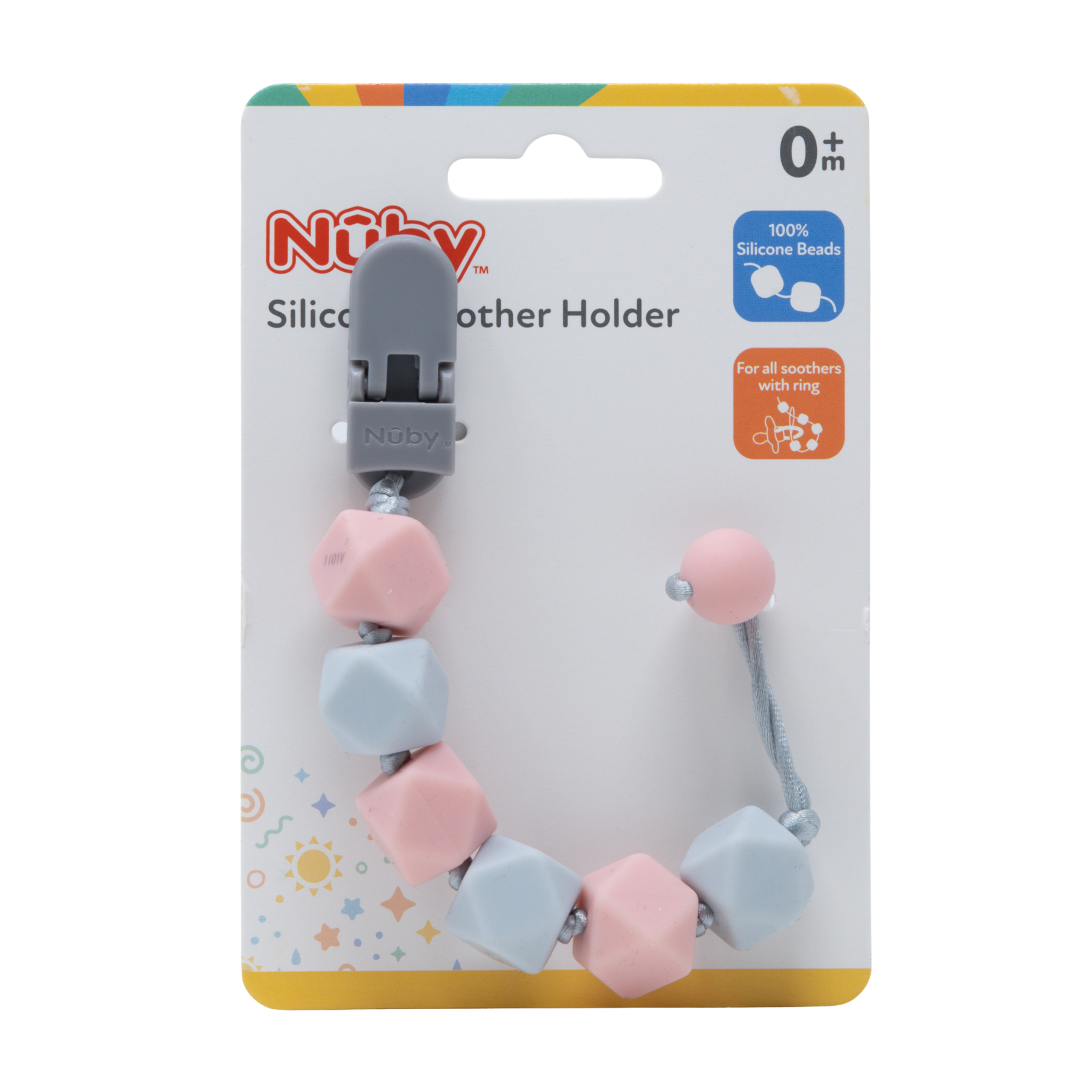 Nuby Portaciuccio in Silicone – pink