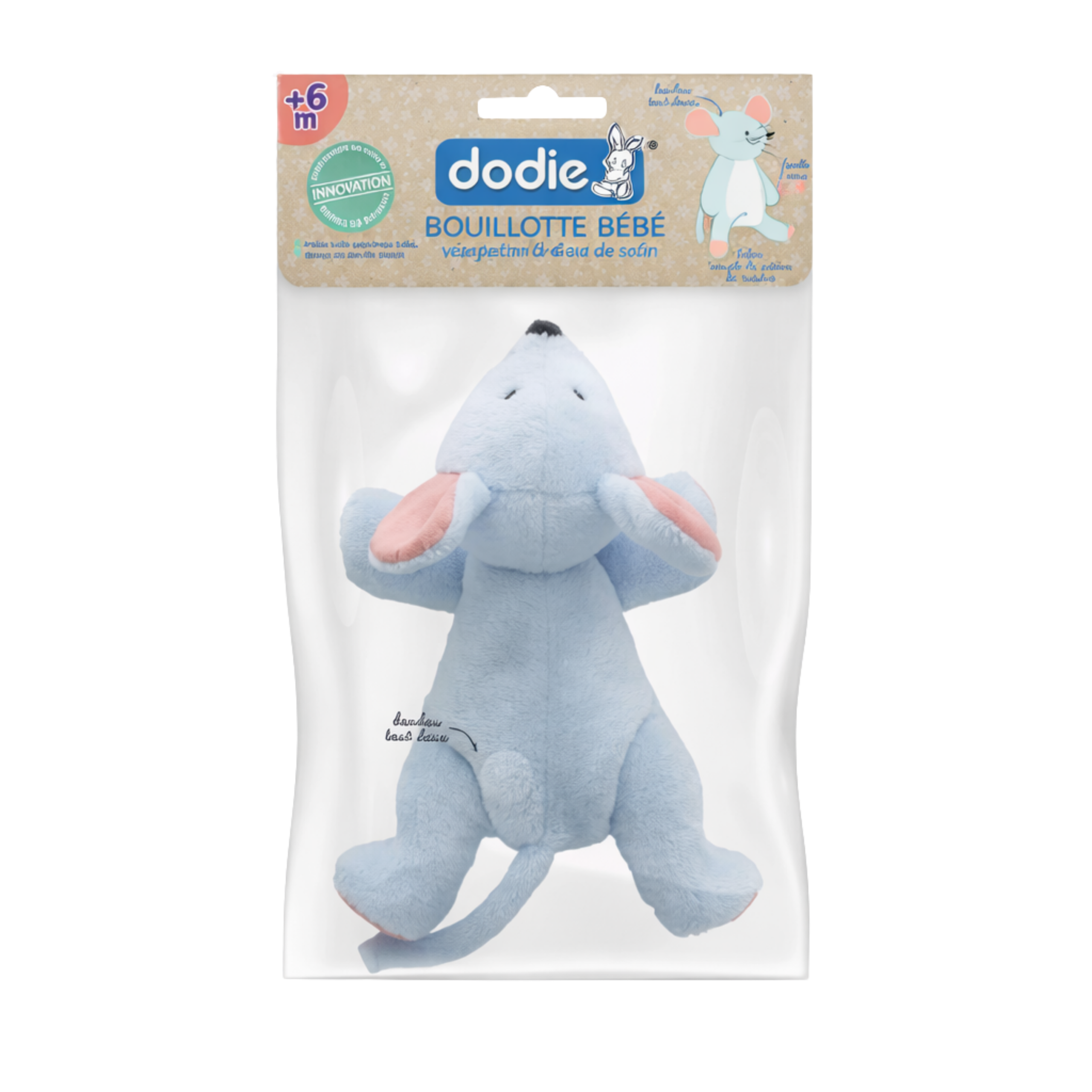 Dodie Accessoire Bouillotte Graines +6m Souris