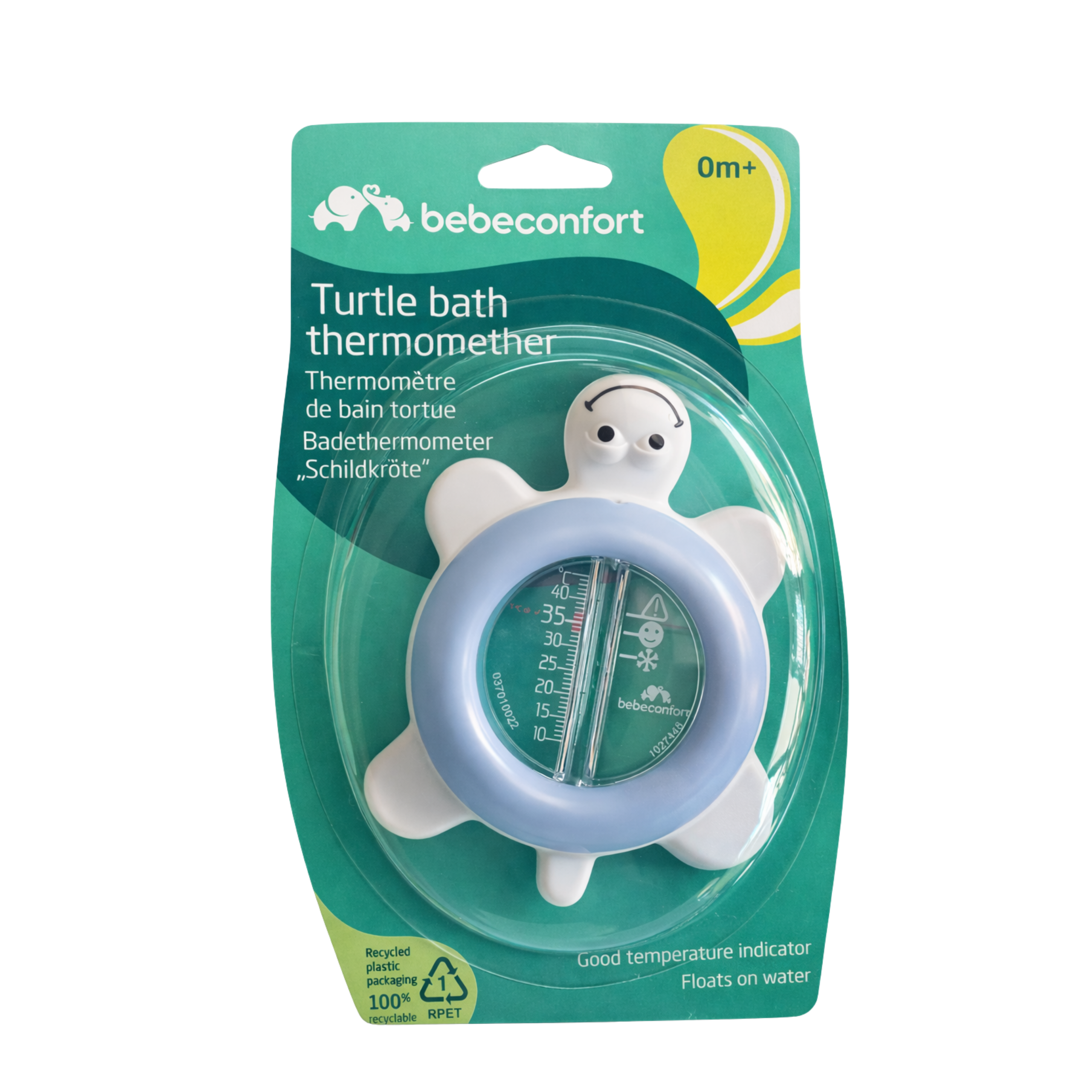 Bébé Confort Thermomètre de bain tortue bleu