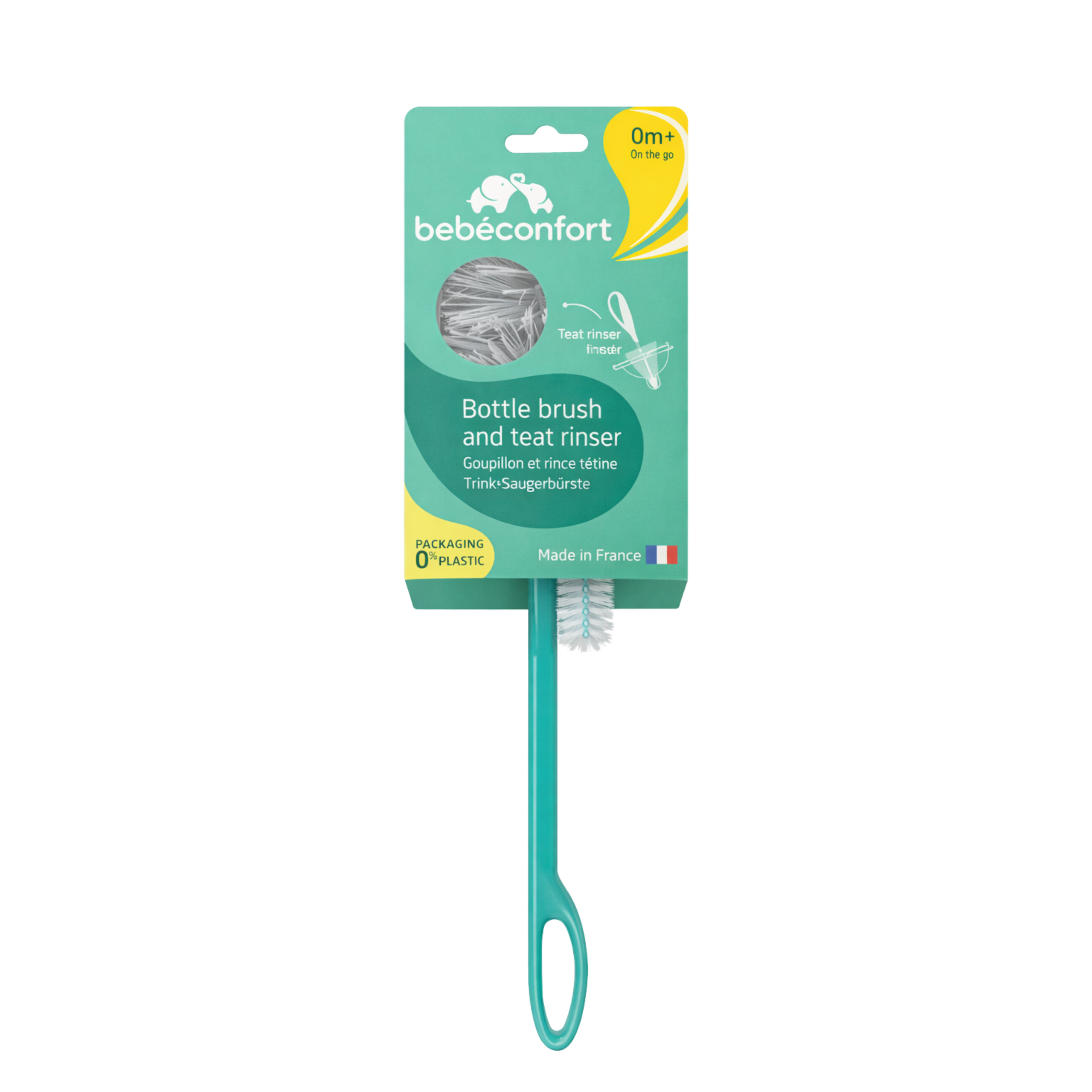 BEBE CONFORT GOUPILLON 2EN1 AVEC VENTOUSE+RINCE TETINE