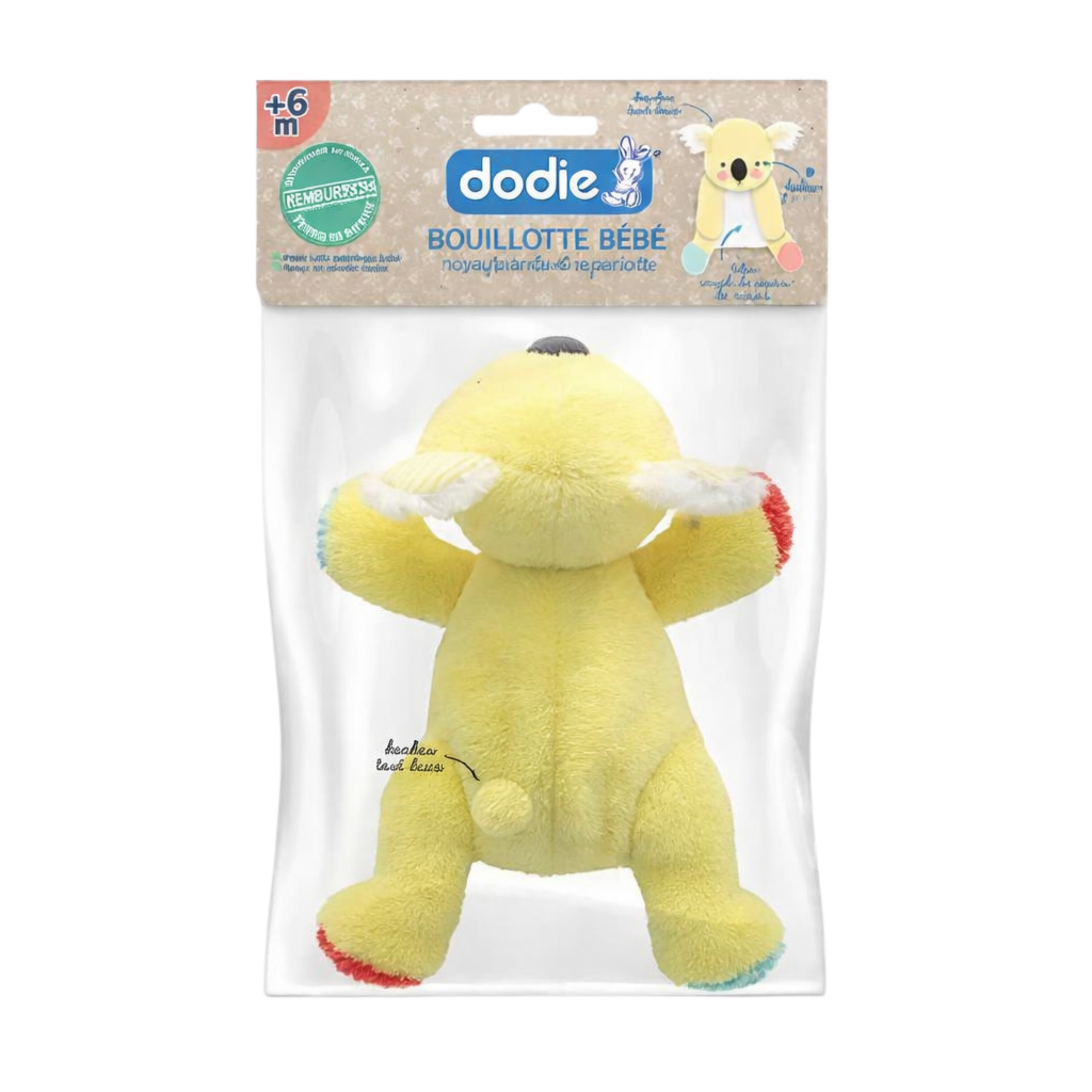 Dodie Accessoire Bouillotte Graines +6m Koala