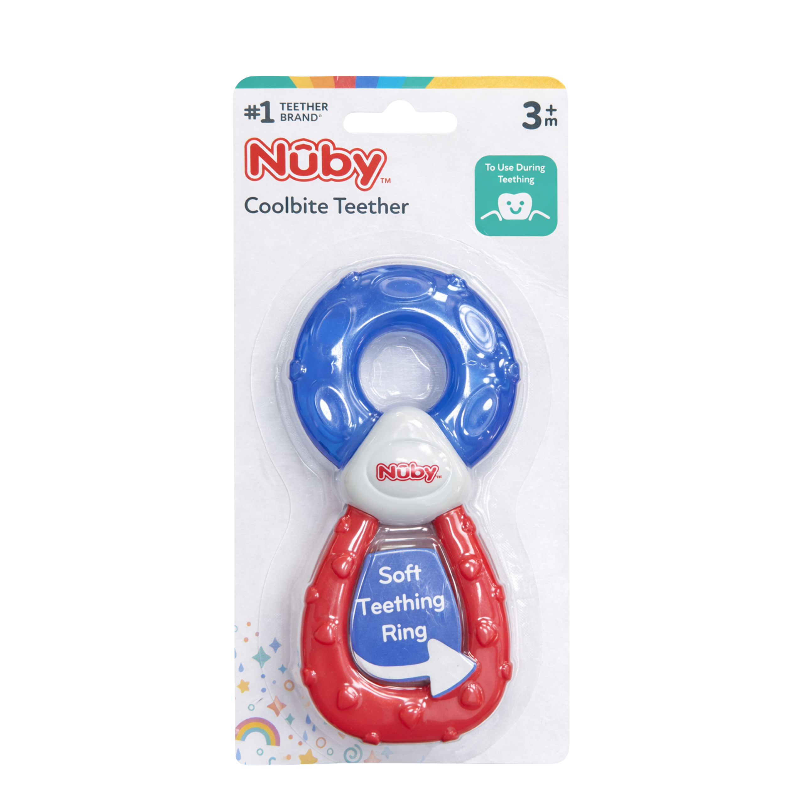 Anneau de dentition réfrigérant avec eau stérilisée +4 mois - Nûby