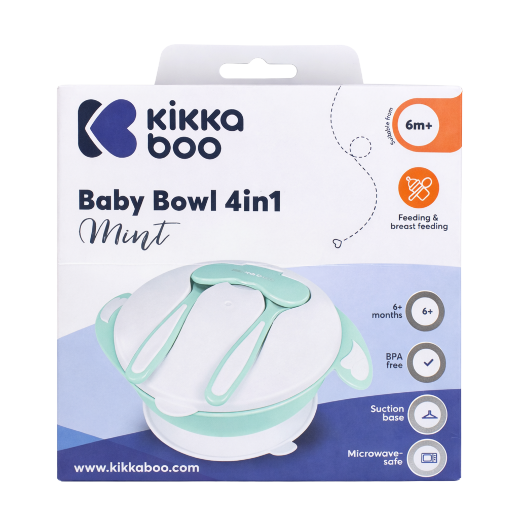 Bowl 4 En 1 Rosado Kikkaboo