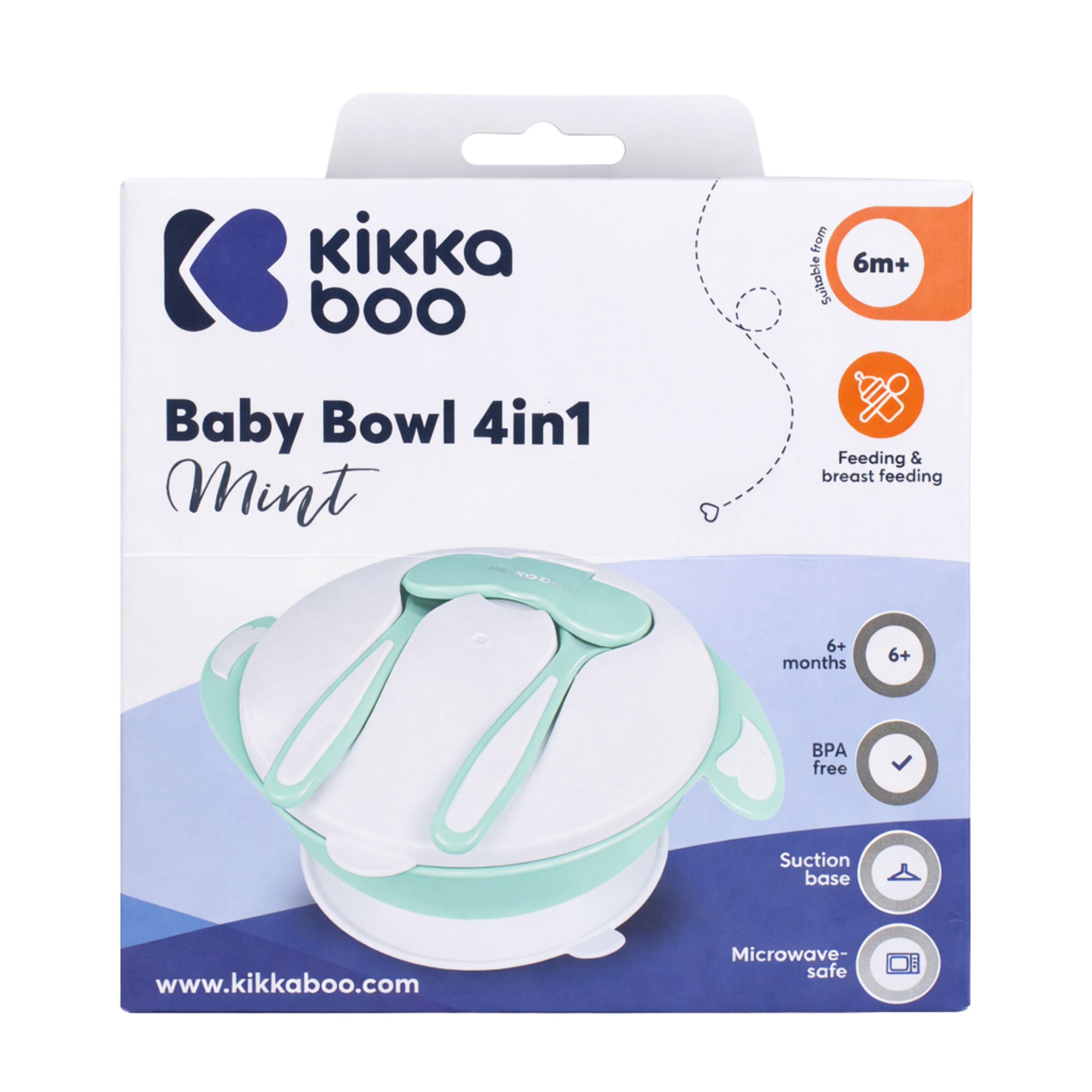 Bowl 4 En 1 Rosado Kikkaboo