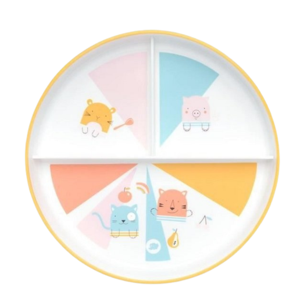 BEBE CONFORT ASSIETTE D’APPRENTISSAGE AVEC COMPARTIMENT DOMINO 18M+