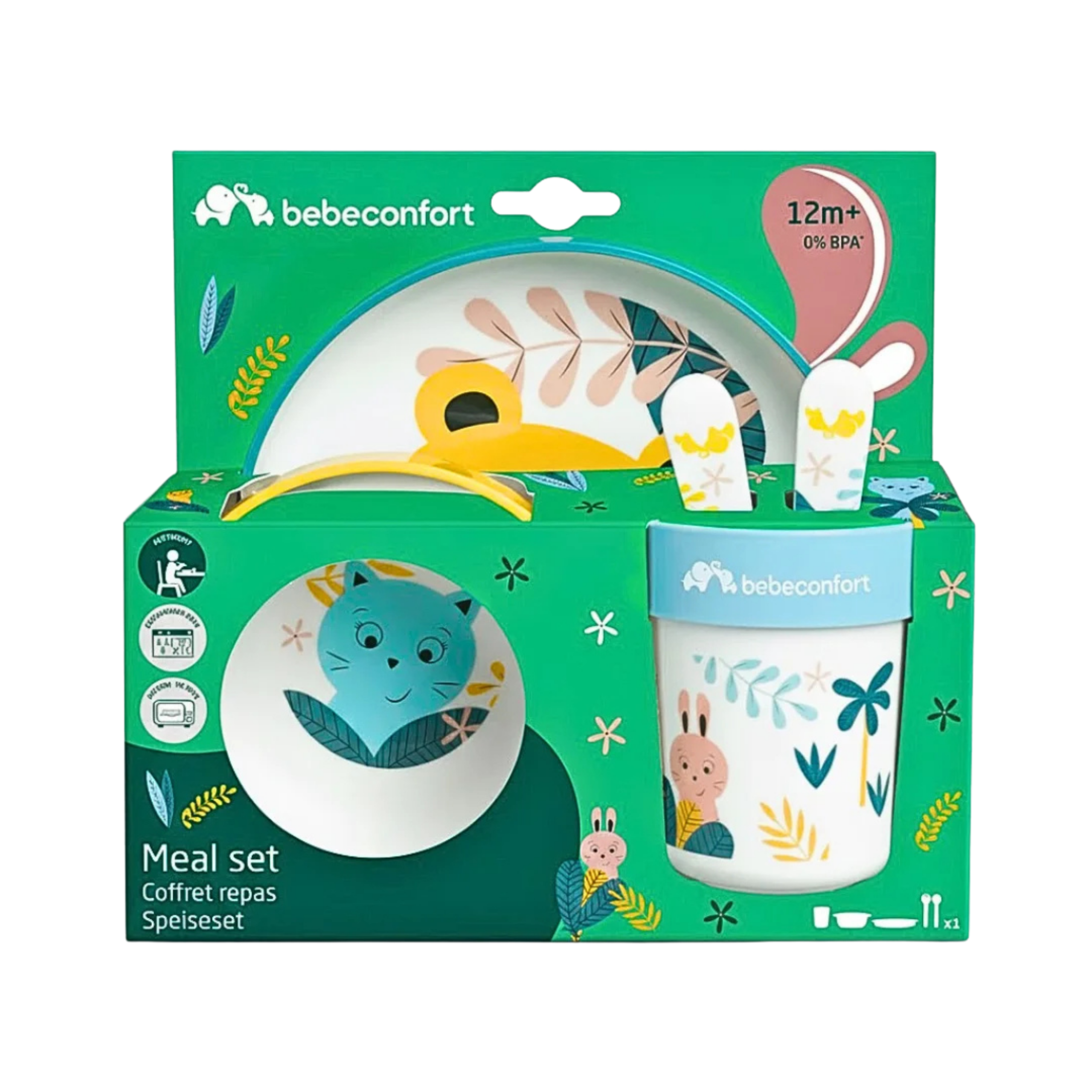 BEBE CONFORT COFFRET REPAS 12 MOIS LITTLE BUDDIES