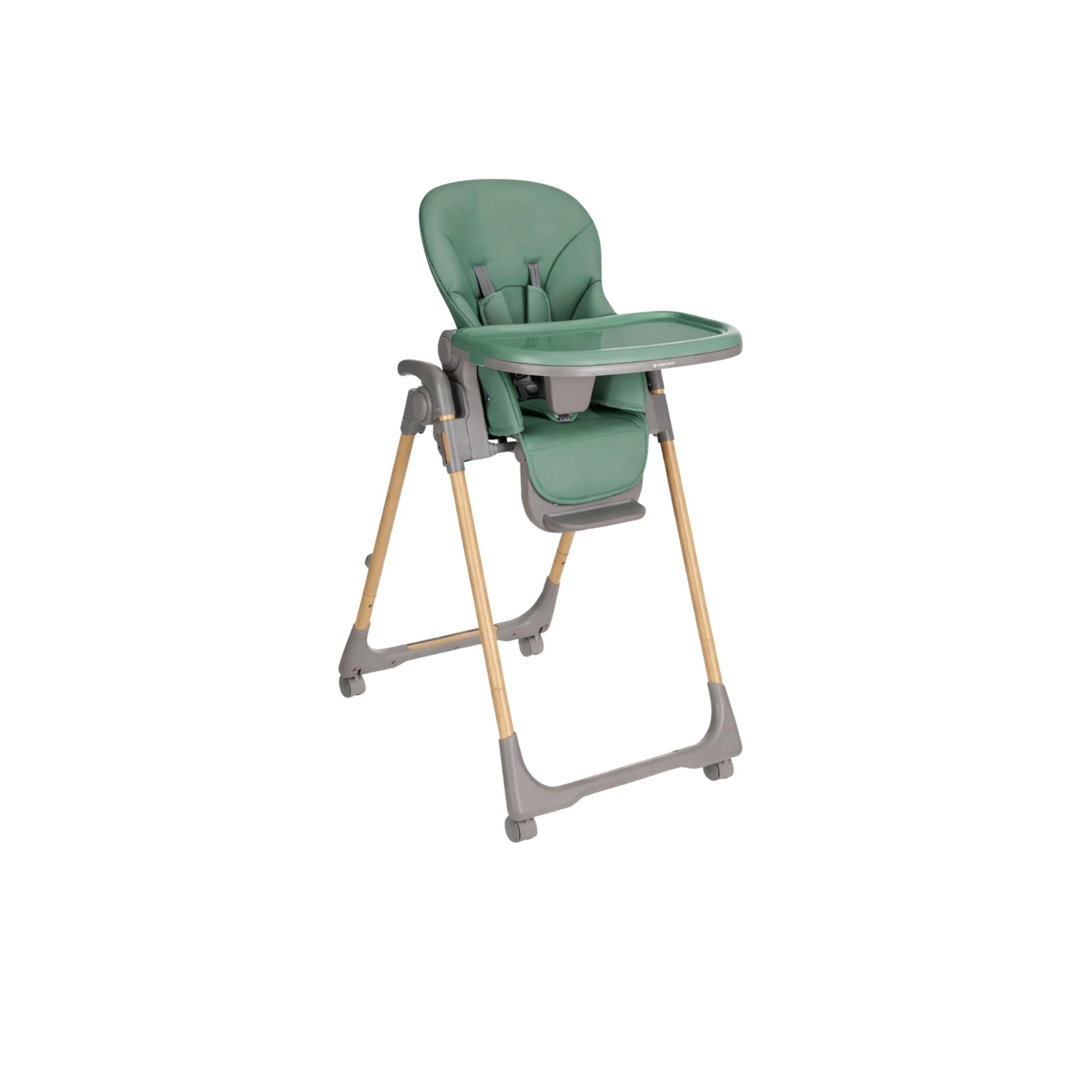 kikkaboo Chaise haute Olive Mint