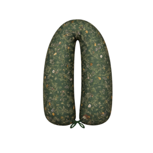 kikkaboo Coussin de grossesse et d’allaitement secret garden green