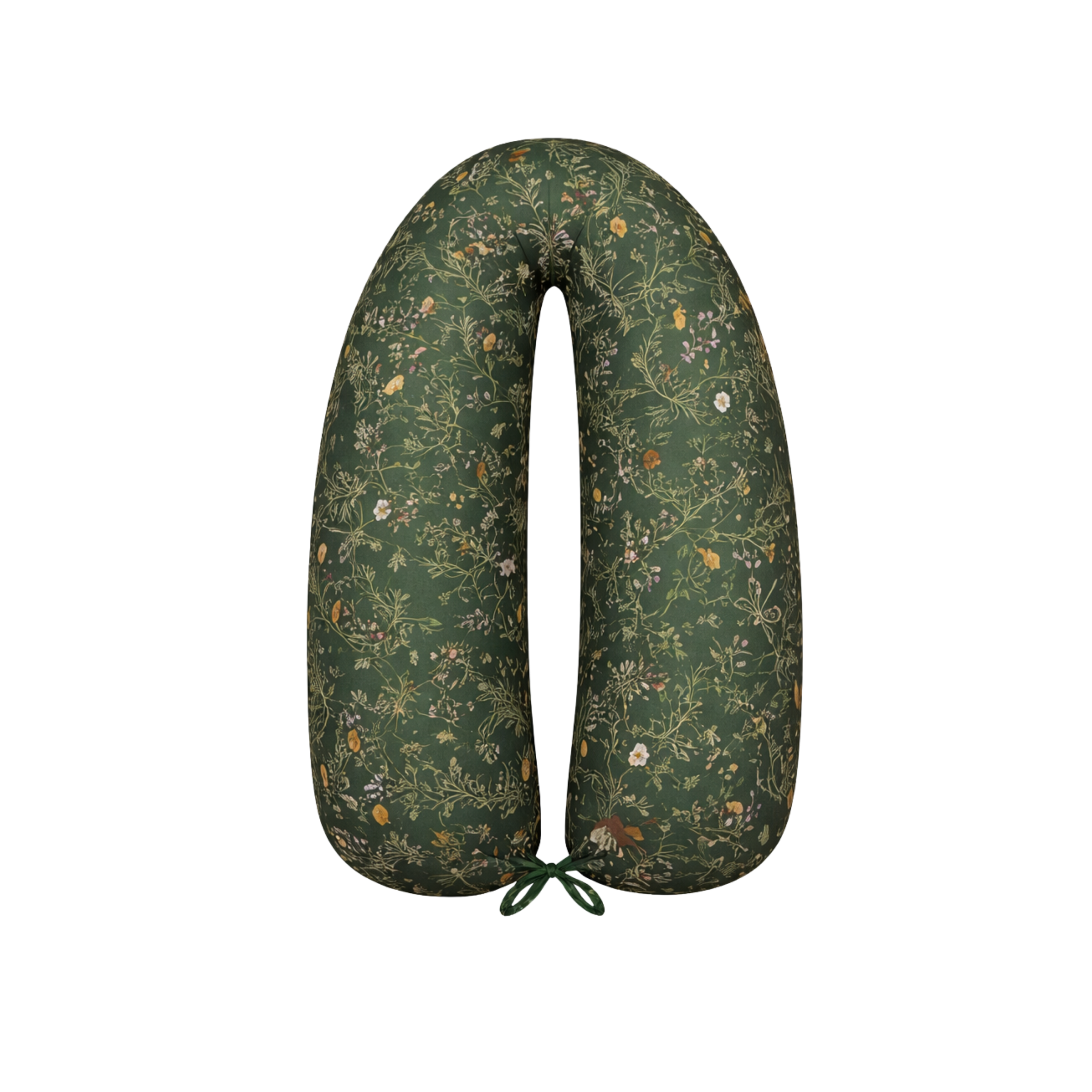 kikkaboo Coussin de grossesse et d’allaitement secret garden green
