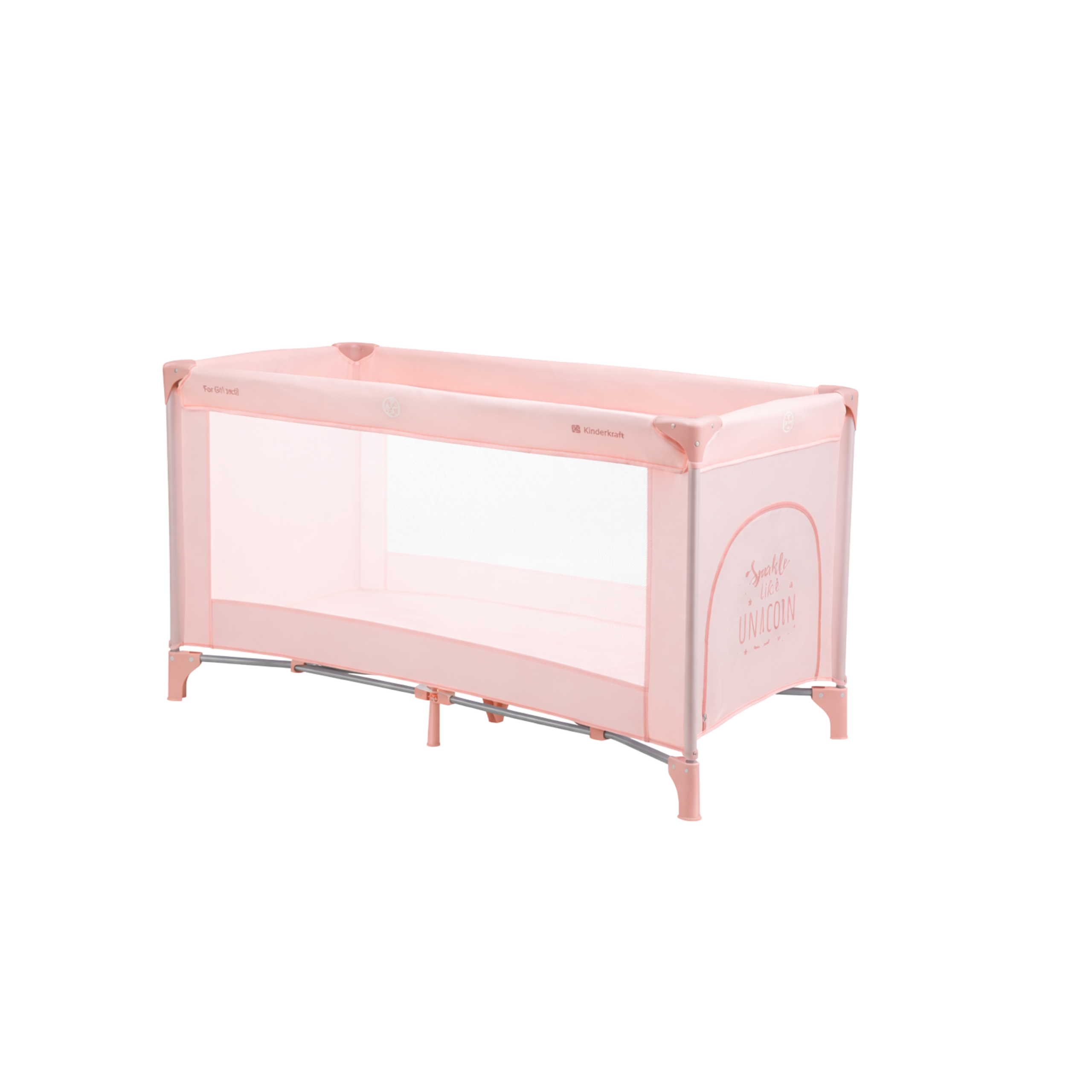 Kikkaboo Lit pliable 2 niveaux So Gifted rosé