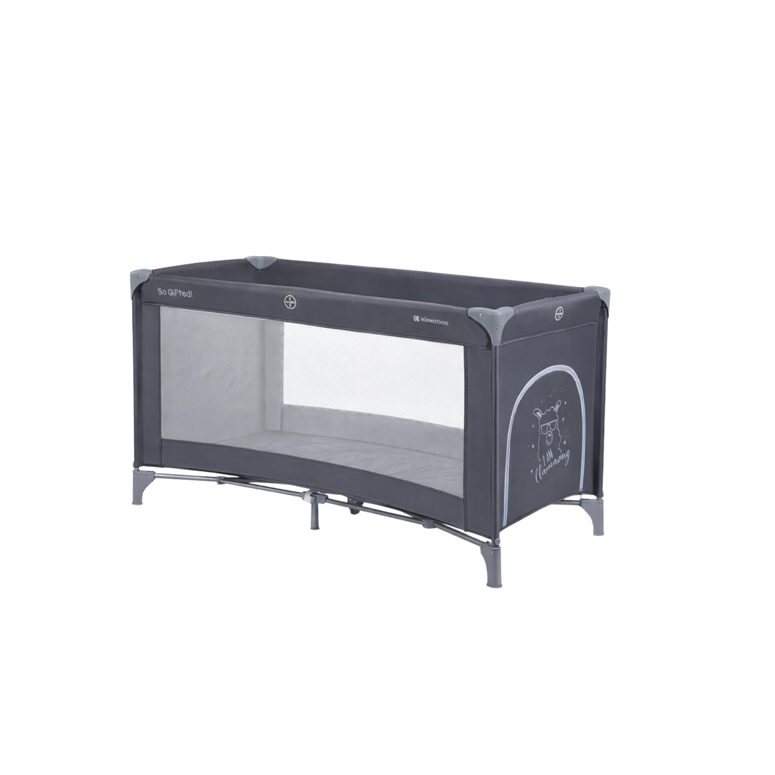 Kikkaboo Lit pliable 2 niveaux So Gifted gris