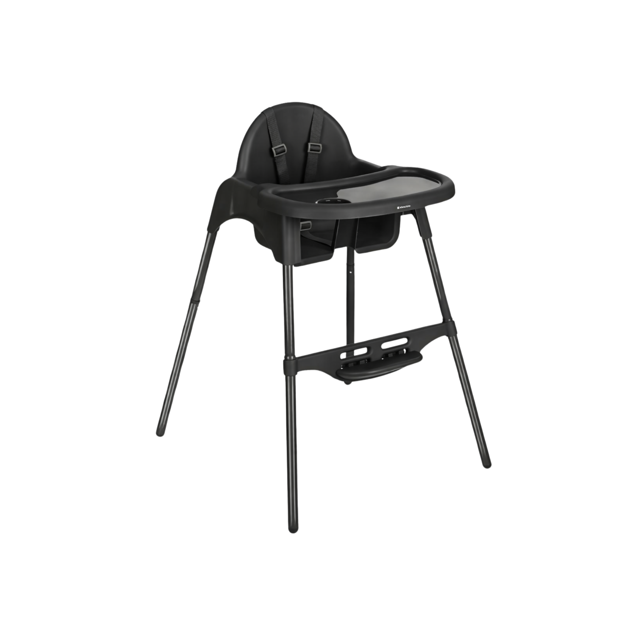 kikkaboo Chaise haute 2in1 Jammy black